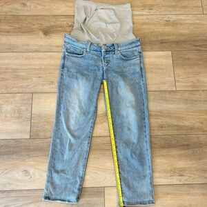 Blanqi Maternity Mom Jeans / Boyfriend Jeans / Cropped Jeans